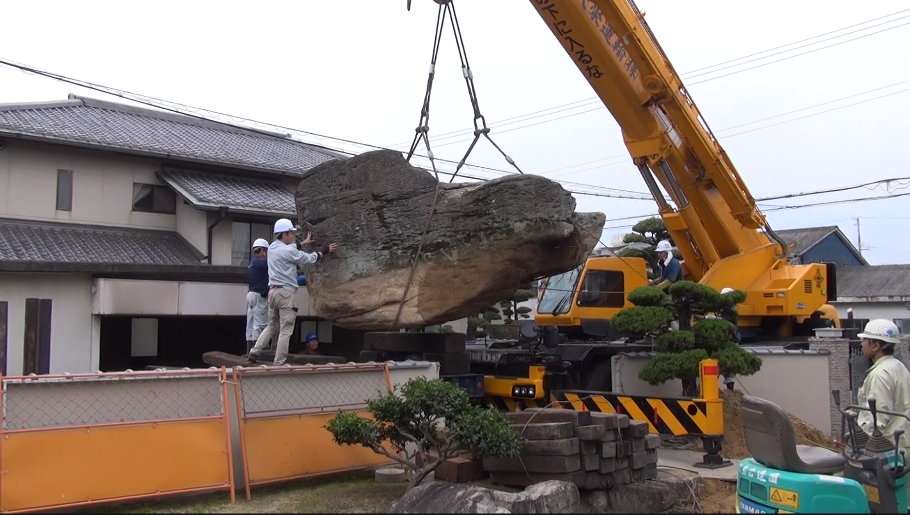 巨大庭石移動プロジェクト01サムネイル