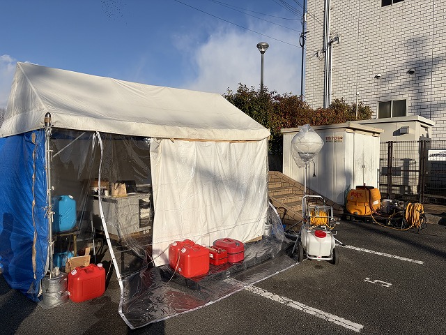 鳥インフルエンザ防疫対応